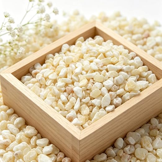 3/8 Inch Polished Decorative Pebbles, River Rocks for Indoor Plants, Succulents, Planters, Vases, Fish Tank, Aquarium Gravel & Landscaping (Cream Beige, 6LB)