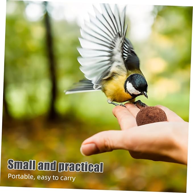 LIOOBO 5Pcs Bird Beak Grinding Stone Calcium Mineral for Parakeets Essential Beak Health Chew for Birds Natural Minerals for Improved Digestion and Immunity