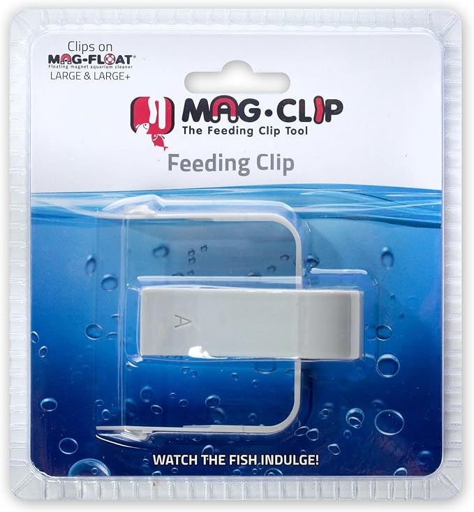 Mag-Float Mag Clip Algae Scraper Feeding Clip Attachement 350 & 400 Large & Large+ Plus | Glass Aquarium Cleaning Attachment