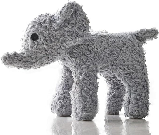 Plush Durable Cotton Dog Toys with Coconut Fill for All Pet Breeds, Elliot the Elephant, One Size