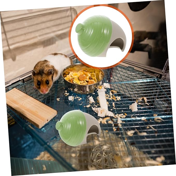 Hemoton Adorable Ceramic Nest Hamster Hideout Small Pet Bed Stylish Robust Toy
