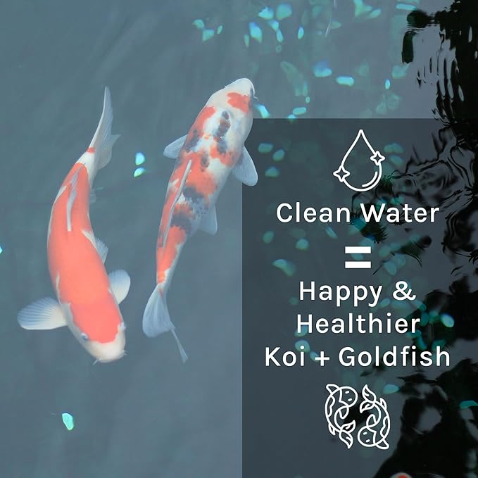 MICROBE-LIFT PL Pond Bacteria and Outdoor Water Garden Cleaner, Safe for Live Koi Fish, Plant Life, and Decor, 5 Gallons