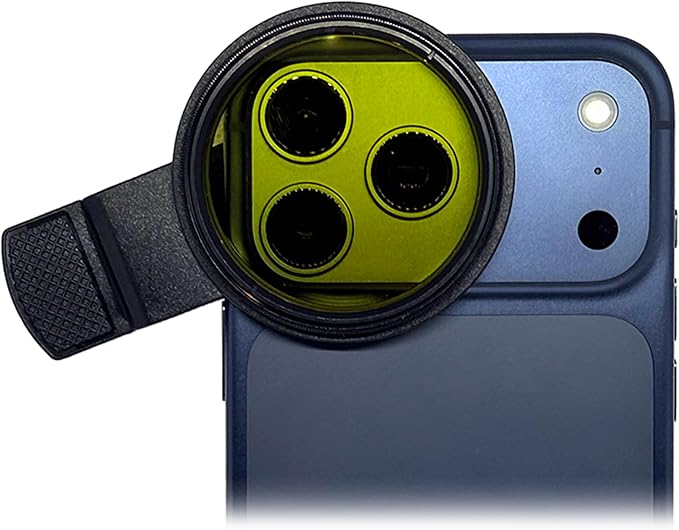 Orphek Extra Wide Coral Lens – Kit for DSRL 52mm and All Smartphones – 4 Included: Macro, CPL 52mm Polarized, 15,000k Orange, 20,000k Yellow – Lens Made of Glass – for Better Photography!