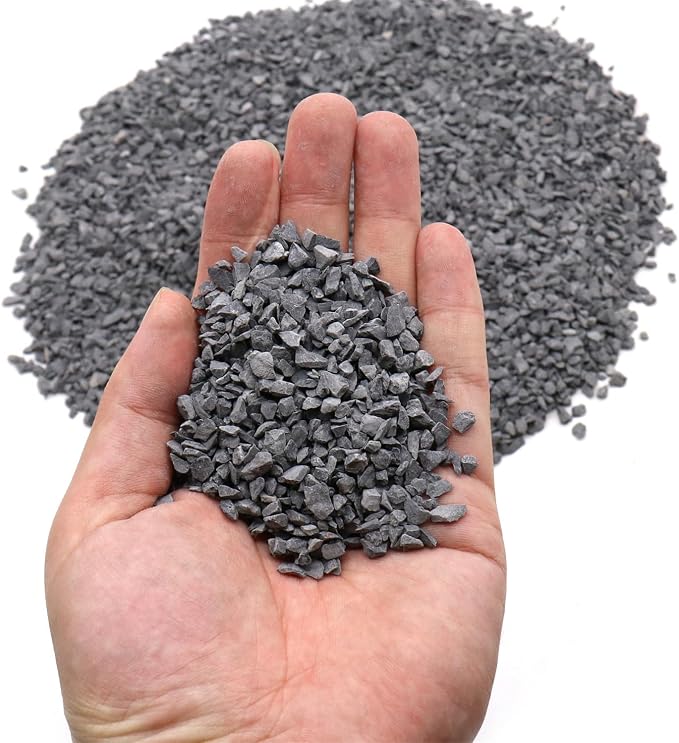 Black Coarse Sand for Plants, Horticultural Sand, 1/8 Inch, 2 lbs