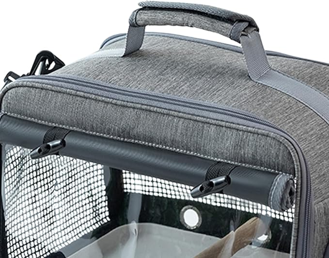 Portable Bird Carrier Bag, Breathable Waterproof Pet Travel Cage, Removable Bird Carrier with Handle, Lightweight Fabric Travel Bag, Parrot with Ventilated Design, Pet Transport for Outdoor Use