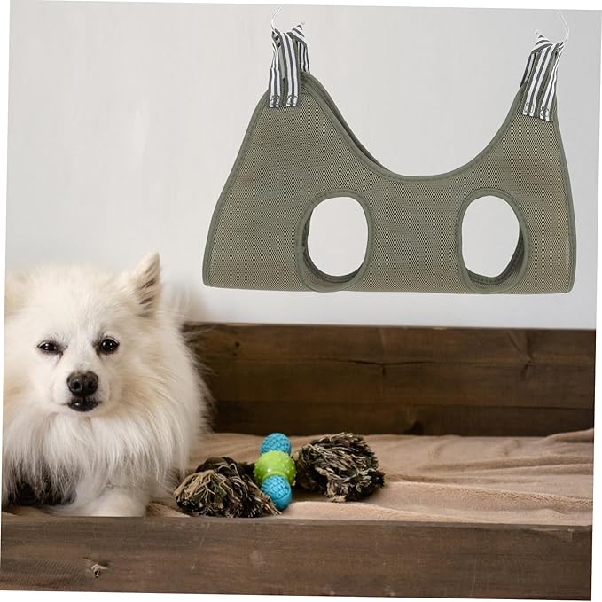 Abaodam Grooming Lift Bed Hammock for Cats Dog Nail Trimmer Wall Door Mount Space Efficient Pet-Friendly Home Enhancement