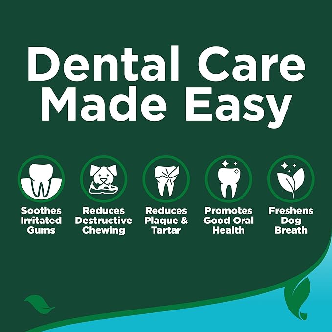 Vet's Best Dog Toothpaste & Toothbrush Kit for Puppies – Puppy Essentials – Dog Toothbrush & Toothpaste for Young Dogs- Perfect for Puppy Teething, Freshens Breath - Peanut Butter Flavor, 3.5 oz