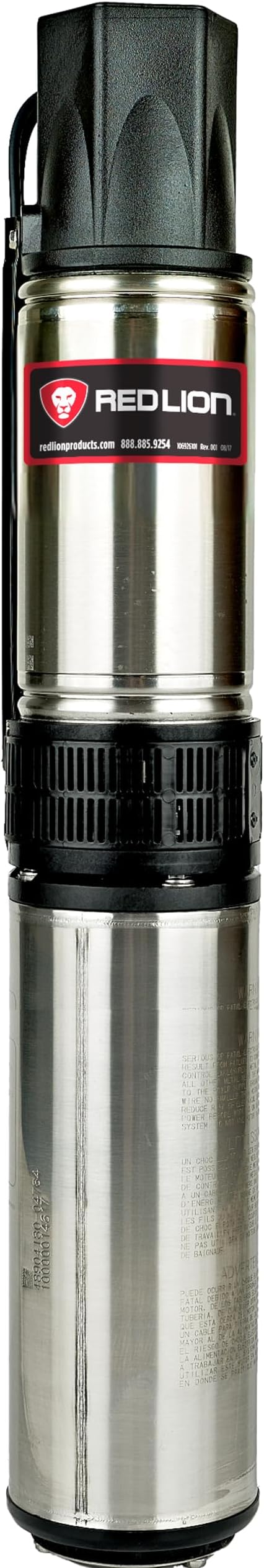 Red Lion RL12G07-2W2V Submersible Well Pump, 3/4 HP, 2-Wire, 230V, 12 GPM