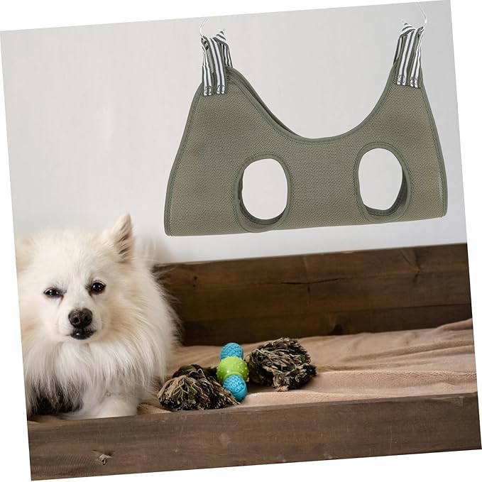VICASKY PET Grooming Hammock for Cats and Dogs Versatile Cat Sling for Nail Trimming Space-Saving Hanging Design Thick Neck Support for Small Animal Grooming