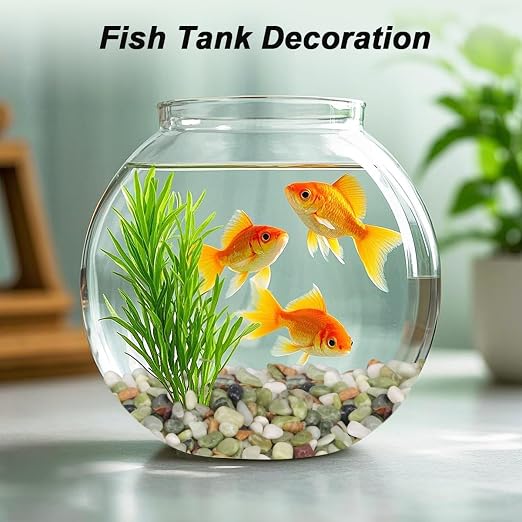 Landscaping Pebbles, River Rocks, Decorative Garden Stones | Garden Gravel Filler For Home Decoration, Flower Bed, Fish Tank, Plants, Indoor And Outdoor Landscaping