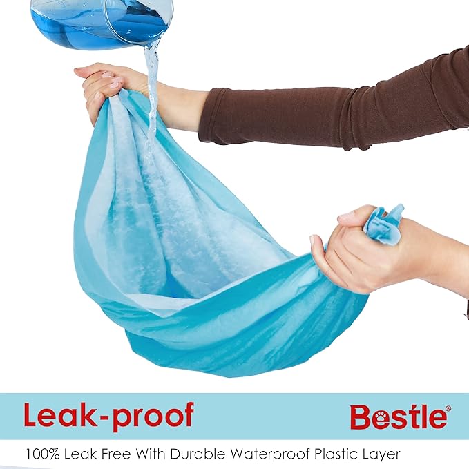 BESTLE Extra Large Pet Training and Puppy Pads Pee Pads for Dogs 28"x34" -30 Count Super Absorbent & Leak-Proof