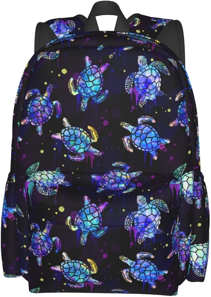 Sea Turtles Backpack for Women 16.9 inch Travel Casual Laptop Backpack Lightweight Waterproof Hiking Daypack