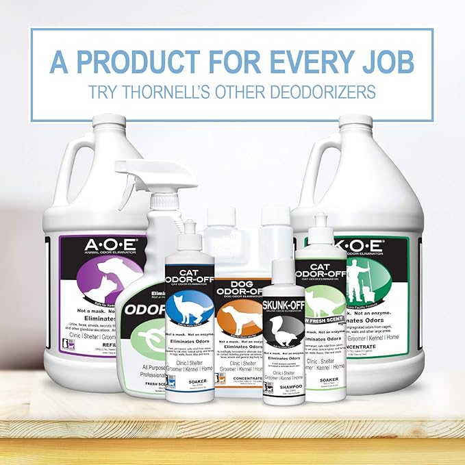 Odorcide K.O.E Kennel Odor Eliminator Concentrate – For Cages, Runs & More – For Home & Kennel w/Safe, Non-Enzymatic Formula (Fresh Scent, 16 oz)