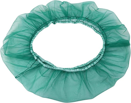 Sperrins Adjustable Bird Cage Cover,Seed Catcher Bird Cage Tidy Bird Cage Mesh Net Cover Skirt Guard for Parrot Parakeet Round Square Cages
