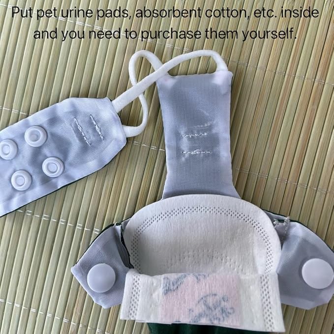 Bird Clothes Parrot diapers bird flight suits, reusable waterproof diapers pet bird supplies (3XL)