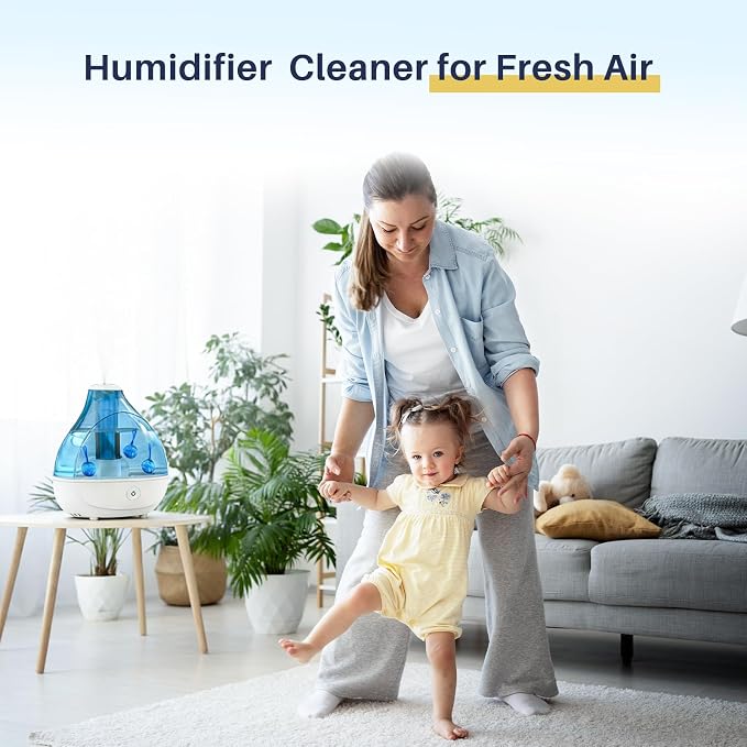 12 Pack Humidifier Tank Cleaner Balls compatible with All humidifiers | Humidifier Cleaner Balls for Fish Tanks, Purifies Water, Prevents Hard Water Build-Up Reduces Scale to improve Humidification