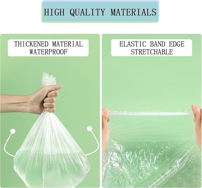 50pcs Disposable Bird Cage Liners, Large Size 28x20in Clear Plastic Parakeet Cage Liner Bag, Bird Cage Accessories Film Cover for Finches Canaries Cockatiels Birdcage and Bunny Guinea Pig(50)