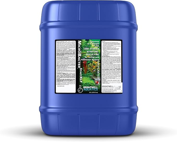 Brightwell Aquatics MicroBacter Start XLF Freshwater Tank Starter, 20L