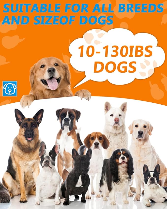 Dog Barking Control Devices, Anti Barking Device Ultrasonic Dog Barking Deterrent with 4 Modes, Stop Barking Dog Devices Up to 50 Ft Range, 2 in 1 Weatherproof Bark Control Device Outdoor Indoor