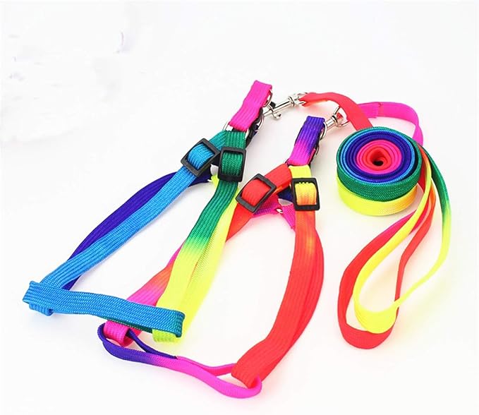 Pig Adjustable Harness Leash for Hog, Ferret, Rabbit, Dog and Similar Small Animals