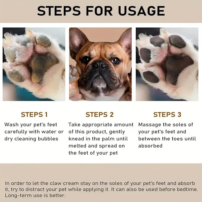 Dog Paw Balm, Hydrating Nose Stick, 1.46x2.95 Inch Strong Build Gear, Lick-Safe Tool, Stylish Winter Aid with Compact Design, Nourishing Helper for Puppies Kittens Cats Adults Indoor Backyard and Yard