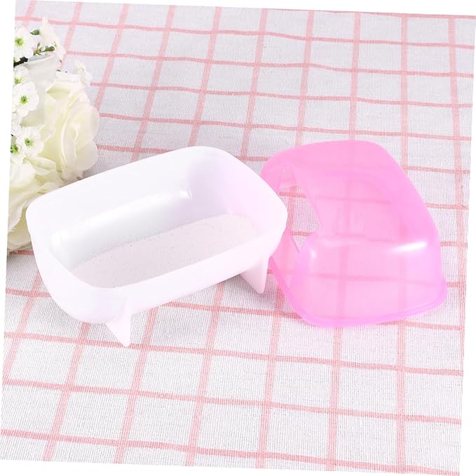 TOYANDONA 500g Chinchilla Dust Bath Sand Pet Bathing Sand Small Animal Bath House for Hamster