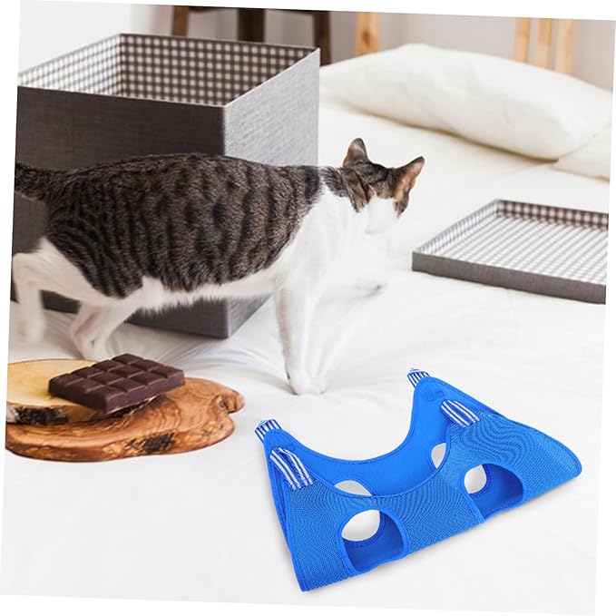 TOYANDONA Grooming Sling Pet Nail Trimming Organizer for Easy Wall Door Hanging Space Saving Design Elegant Look for Various Home Decor Styles