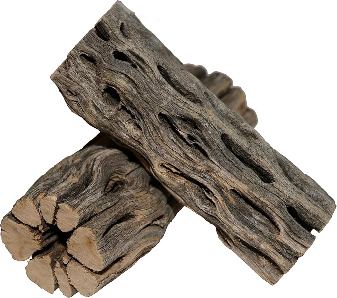 Natural Cholla Wood for Aquarium Decoration Shrimp and Fish Tank (4 Inch (2 Pack))