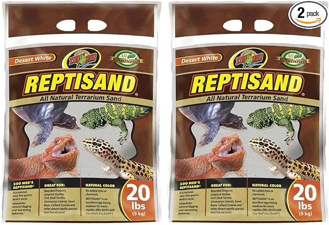 ZML Sand REPTI DSRT WH 20# (Pack of 2)