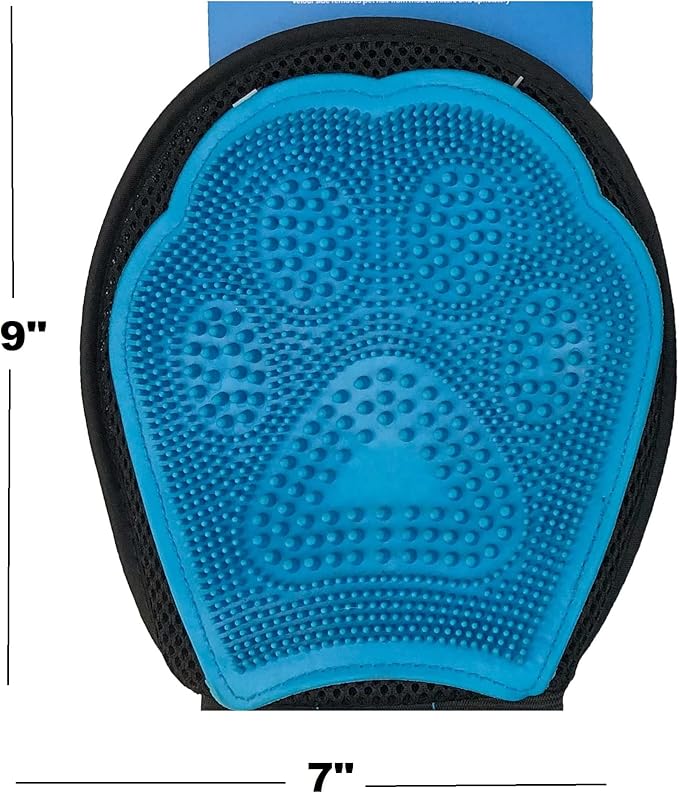 Animal Planet Pet Daily Grooming Kit (3 Pack) Reversible Grooming Glove, Double Sided Comb, Double Sided Brush. for Dogs & Cats, Good for All Breeds & All Types of Coats