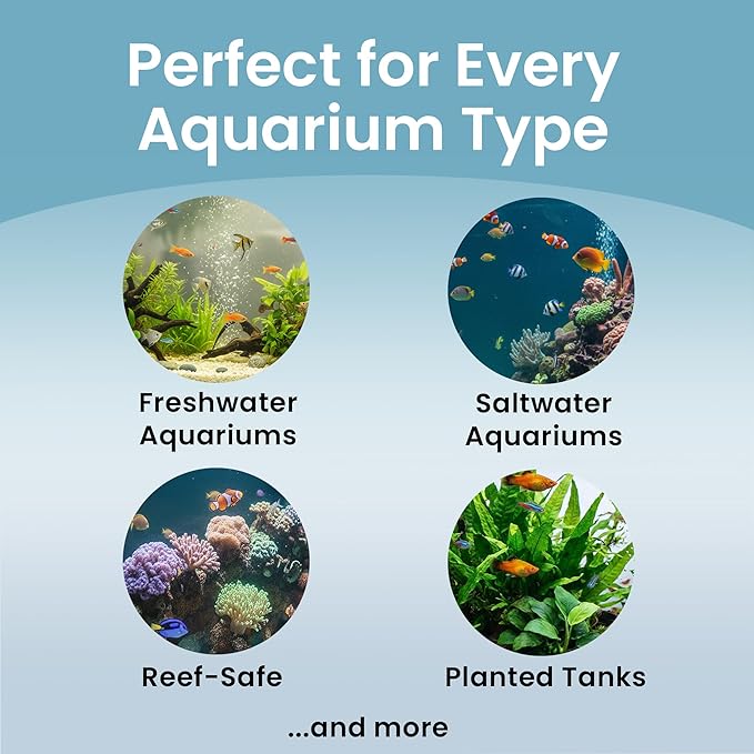 MICROBE-LIFT Special Blend Aquarium Water Care Treatment, Cleaner & Clarifier for Fresh and Saltwater Fish Tanks, Reduces Maintenance & Helps with Aquarium Algae Control and Odor, 4 Ounces (SBH04)