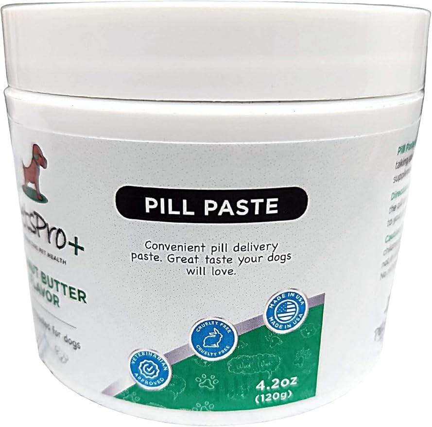 Pill Paste Peanut Butter and Bacon and Cheese Flavors