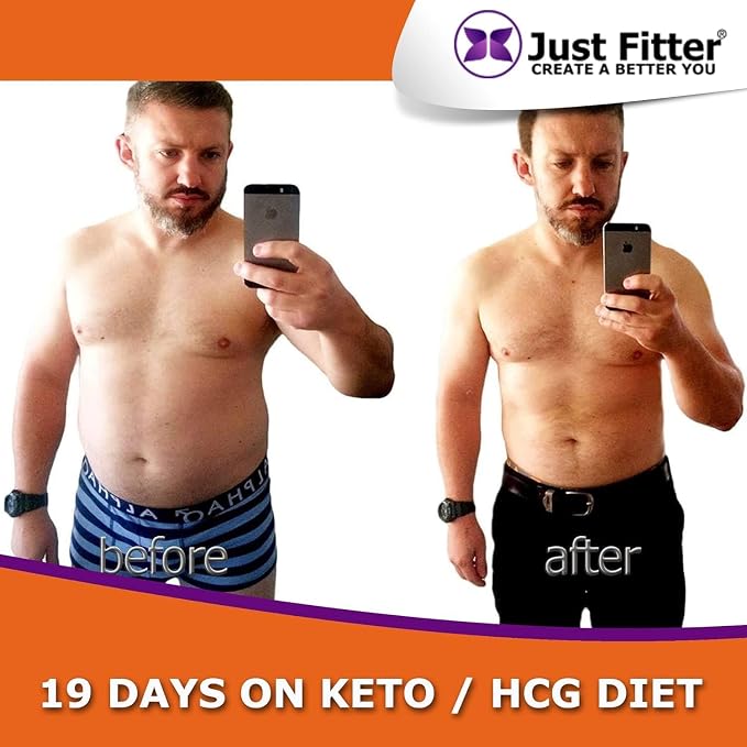 Just Fitter Ketone Test Strips - Accurate Keto Test Strips for Ketosis Testing - Instant 15 Second Results for Ketogenic Diet