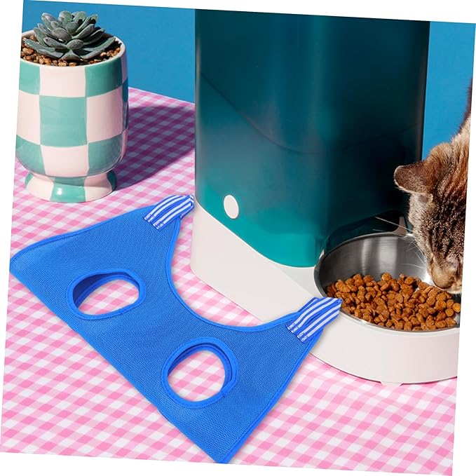 Abaodam Animal Hammock for Cats and Dogs Space-Saving Grooming Strap Nail Clipper Holder Versatile Design for Wall Door Mount