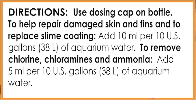 API MARINE STRESS COAT Saltwater Aquarium Water Conditioner 16-Ounce Bottle