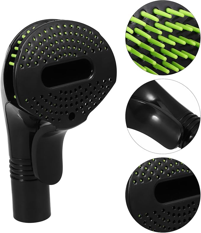 Vacuum Pet Brush Attachment for Dog Hair Cleaning Comfortable Grooming Accessory Use Pet Grooming Brush Replacement Tool Reduces Shedding and Saves for All Skill Levels