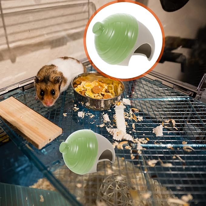 Tiny Ceramic Nest Hamster Bed Portable Hide Toy for Small Pet Guinea Pig