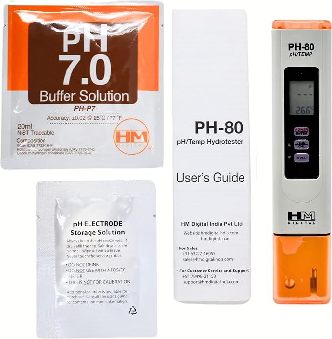 HMDPHM80 Digital pH/Temperature Meter