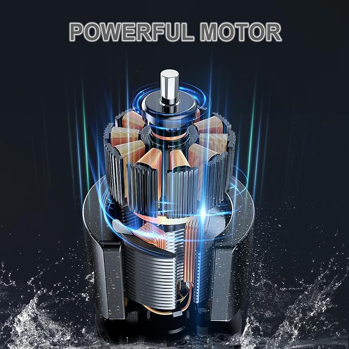 Automatic Sump Pump with Float Submersible Utility Water Pump 1HP | Pool Draining Pump with Adapters