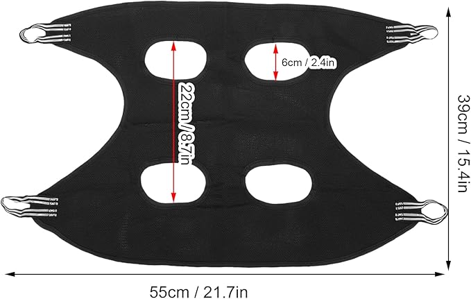 Cat Grooming Hammock Harness, Multifunctional Comfortable Pet Grooming Sling with Hook and Loop Fastener, for Brushing Nail Trimming Teeth Ear Cleaning at Home (XS)