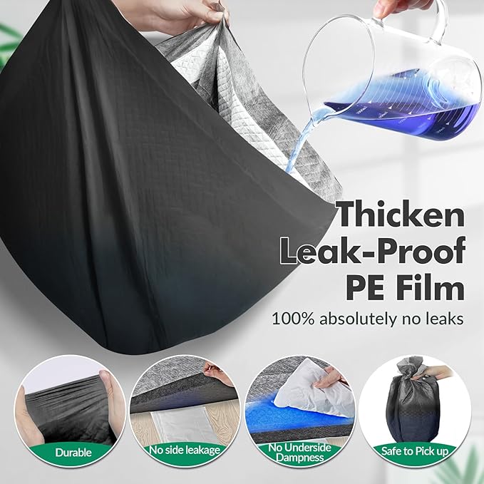 Upgraded Charcoal Puppy Pads, Thicken XXL 36’’x36’’ Pee Pads for Dogs, Super Absorbent Up to 12Cups, Odor Control & Leak Proof Dog Training Pads for Surgery, Older,Puppy, 30 Counts