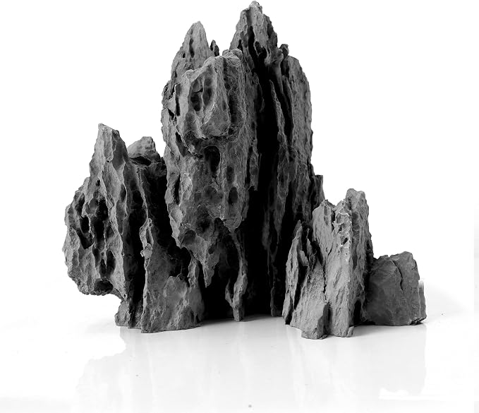 FZONE Aquarium Rocks Aquascaping, Micro Resin Seiryu Rock for Aquascaping
