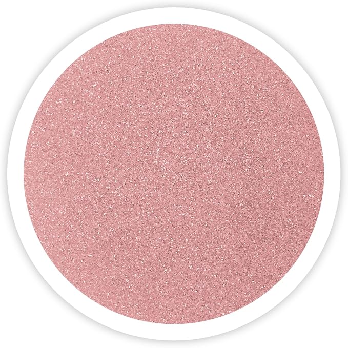 Sandsational Sparkle Ballet Pink Unity Sand, 1 LB (16 oz), Neutral Pink Colored Sand for Weddings, Vase Filler, Home Decor, Crafts, Terrariums, and More
