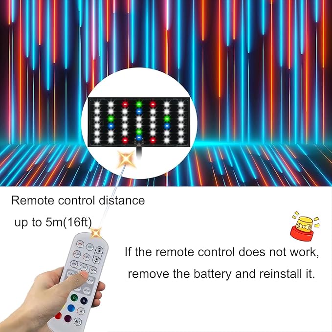 Carefree Fish Aquarium 24/7 Mode Timer Full Spectrum CRI 82 Clip LED Light IR Remote Control for 5~25Gal Fish Tank 12V1A 10 Brightness Levels 16W with ULCertified Power Supply