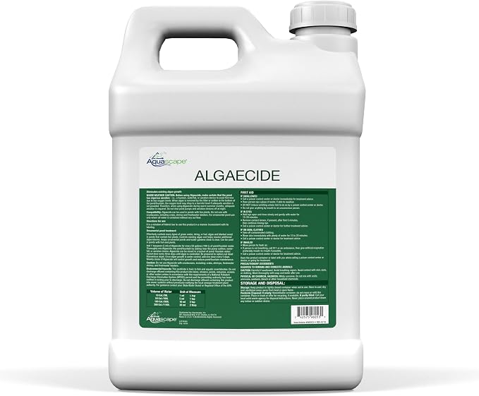 Aquascape Algaecide for Pond, Waterfall, and Water Features, 2.5-Gallon, 96053