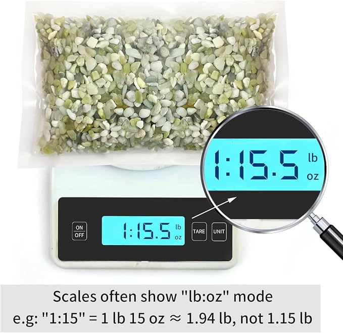 FANTIAN 2 lbs Jade Rocks for Plants Indoor, 1/4 inch Small Pebbles for Plants, Decorative Rocks for Succulents Cactus Vases Landscaping Drainage and Outdoor Garden Rocks