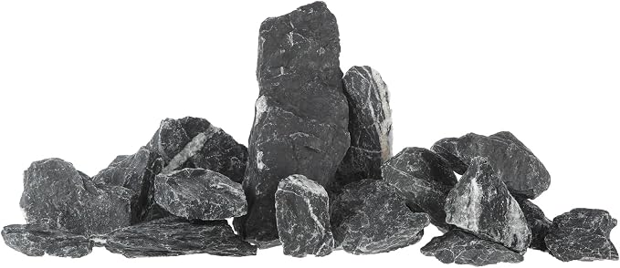 Seiryu Stone, Aquarium Rocks for Fish Tank Rocks, Pre-Cleaned pH Neutral 10lb（2 to 7 inch）