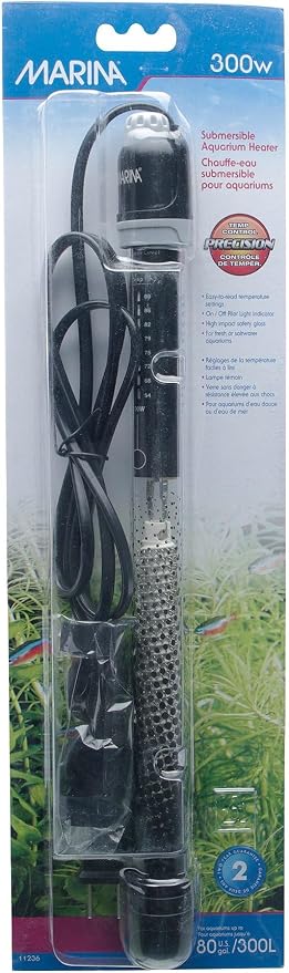Marina Submersible Aquarium Heater 300 Watt