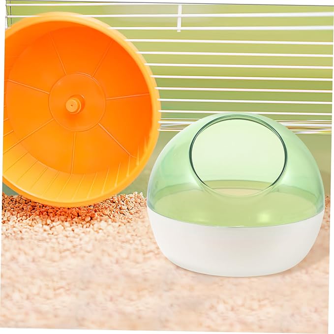 Garneck Multi-Function Hamster Bath Kit Hamster Toilet Chinchilla Dust Bath Easy to Store Transport