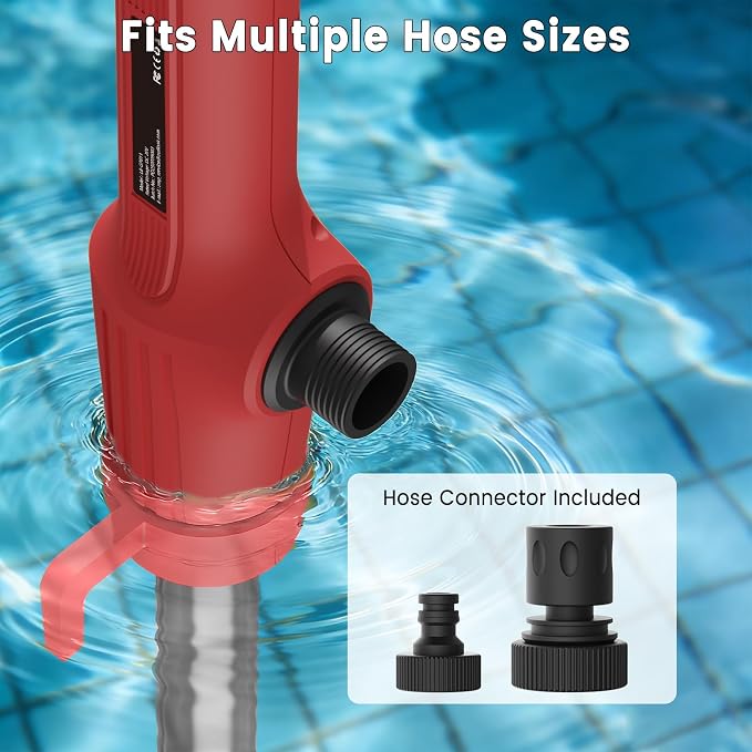 Cordless Stick Water Transfer Pump Compatible with Mil-waukee 18V Battery | Tool Only, 720 GPH Portable Electric Water Pump, Sump Pump, 160W Brushless Utility Water Pump for Pool, Garden, Pond and Boat